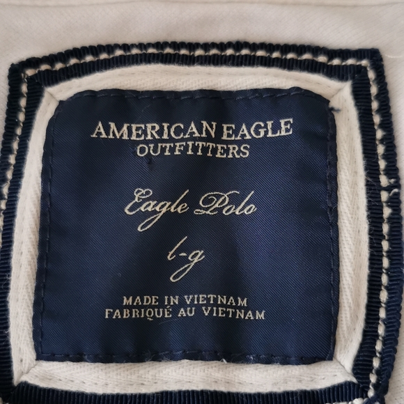 AMERICAN EAGLE Golf Shirt size large - Picture 4 of 4